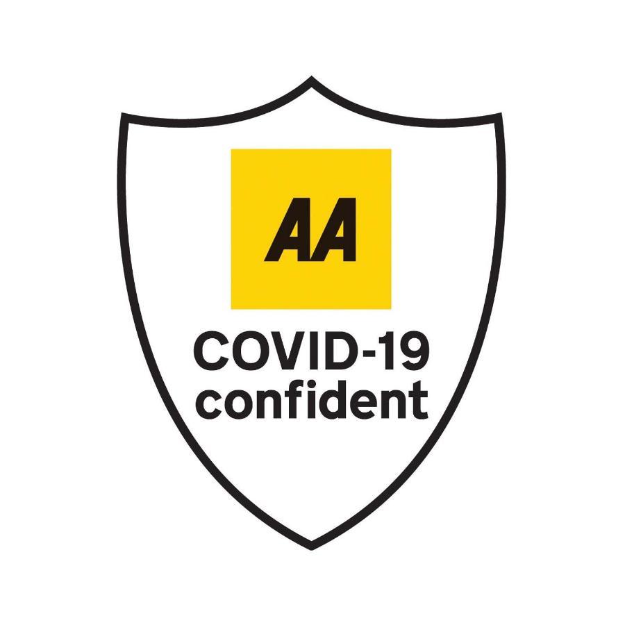 The Lalit London Hotell Exteriör bild AA COVID-19 Confident logo